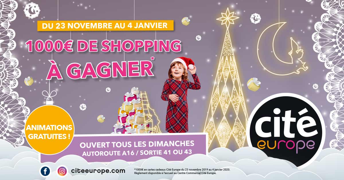 Animations Gratuites Centre Commercial Cité Europe